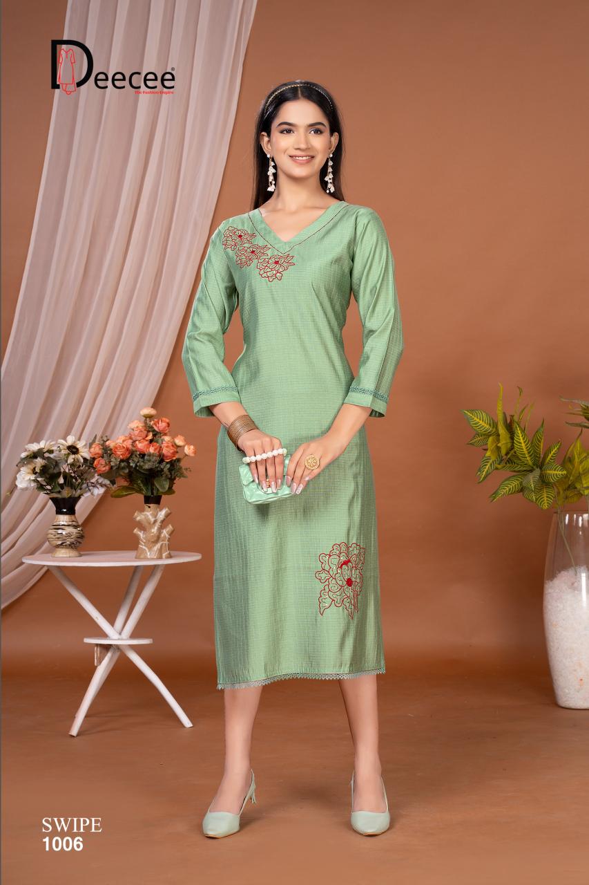 Deecee Swipe catalog kurtis mnufcturers india marty