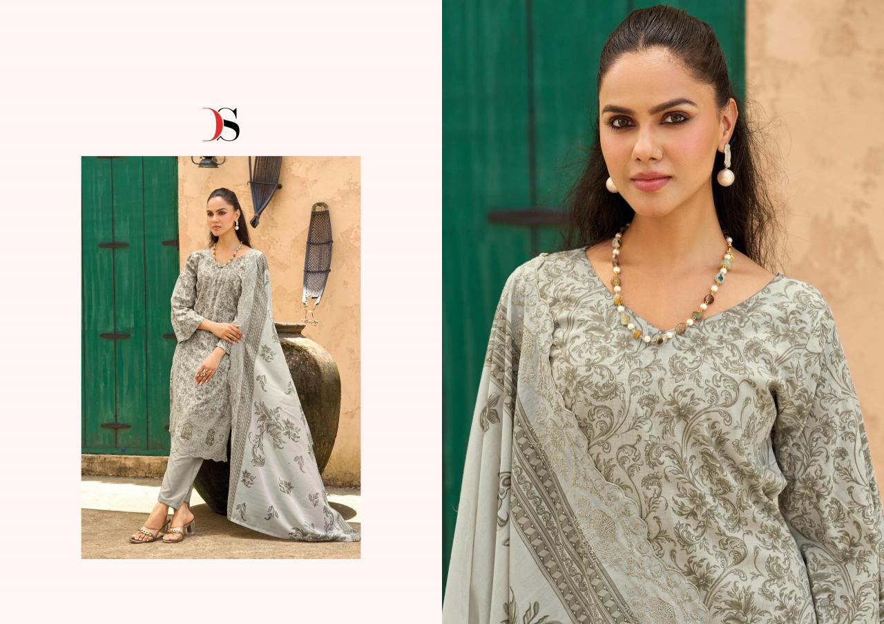 Deepsy Bin Saeed Mini catalog Chiffon Dupatta wholesale pakistani salwar suits