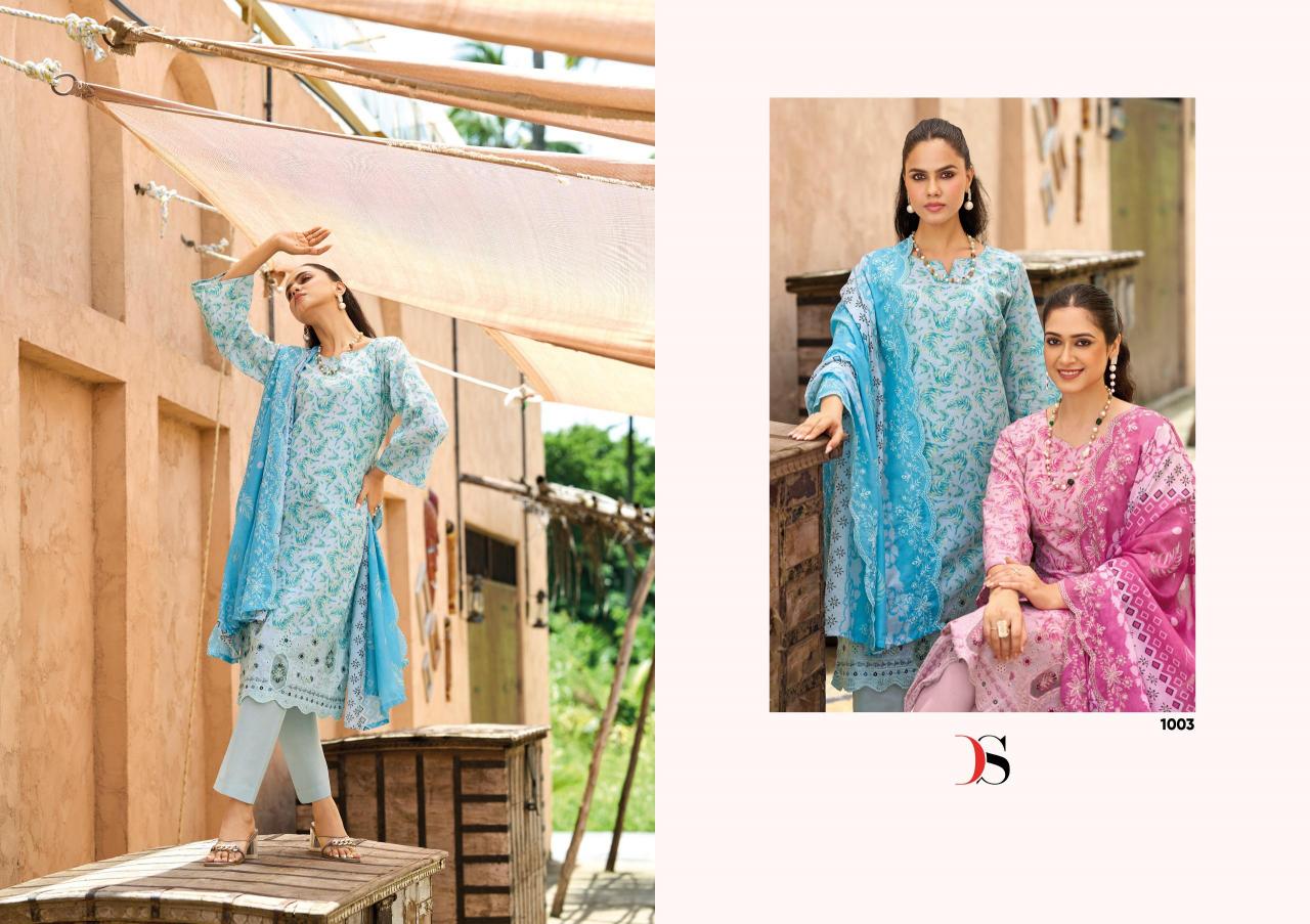 Deepsy Bin Saeed Mini catalog Chiffon Dupatta wholesale pakistani salwar suits