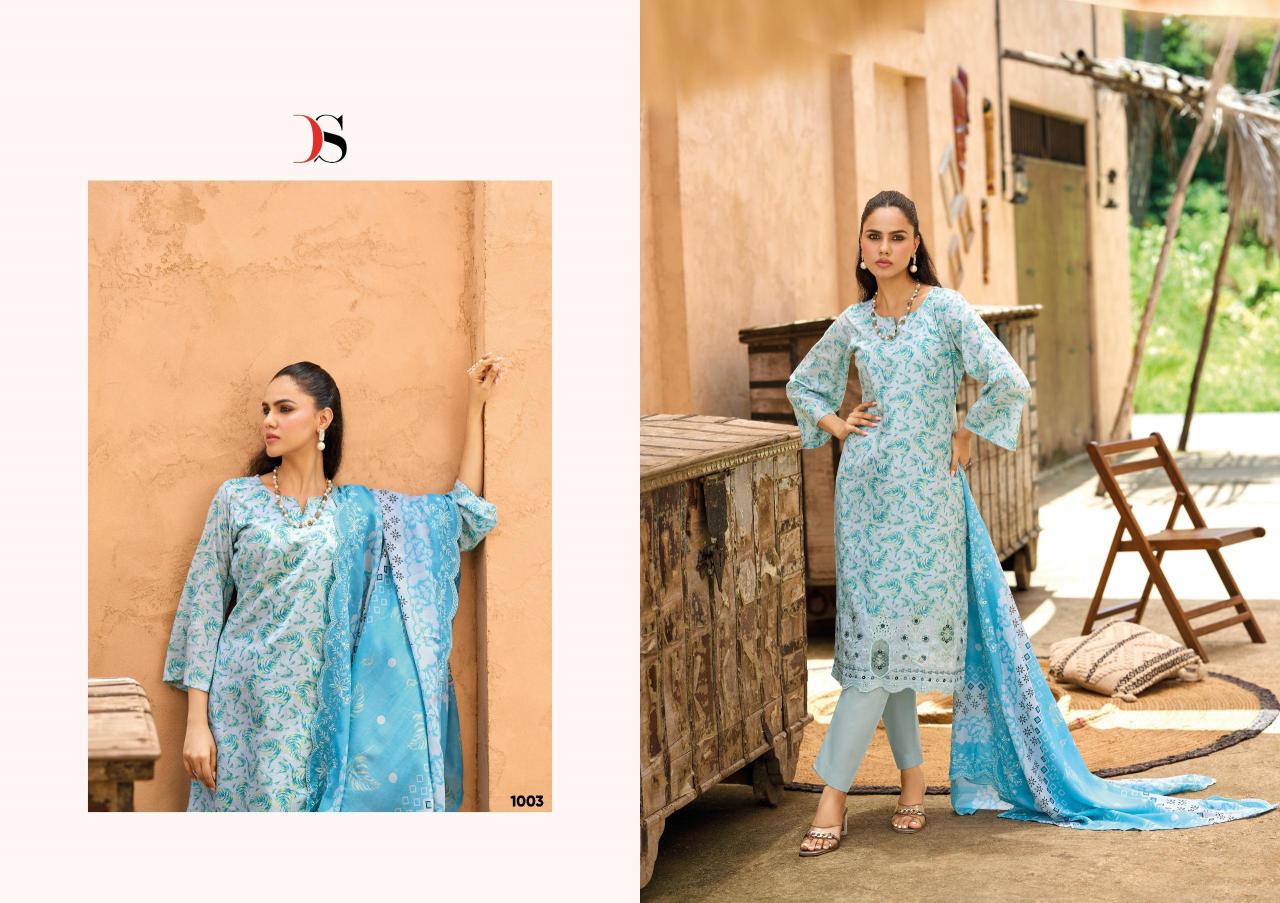 Deepsy Bin Saeed Mini catalog Chiffon Dupatta wholesale pakistani salwar suits