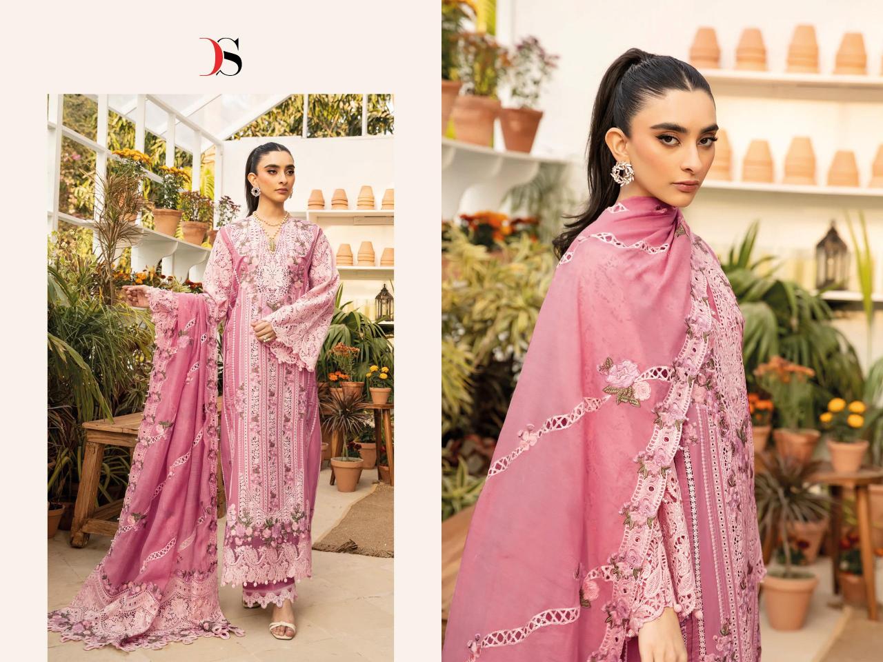Deepsy Elaf Luxury Lawn 25 Vol 2 catalog wholesale pakistani suits