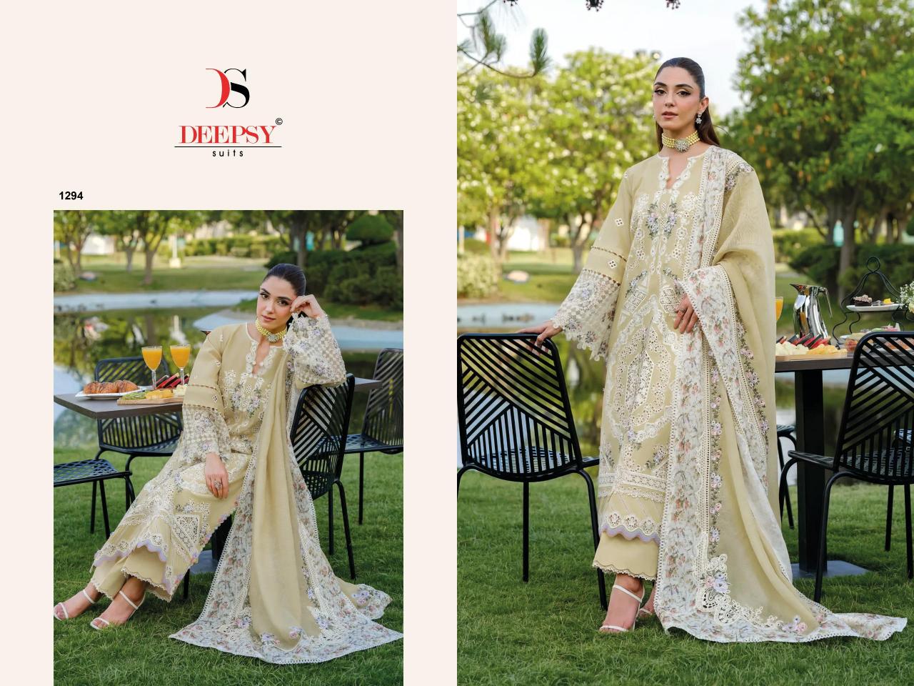 Deepsy Elaf Luxury Lawn 25 Vol 2 catalog wholesale pakistani suits