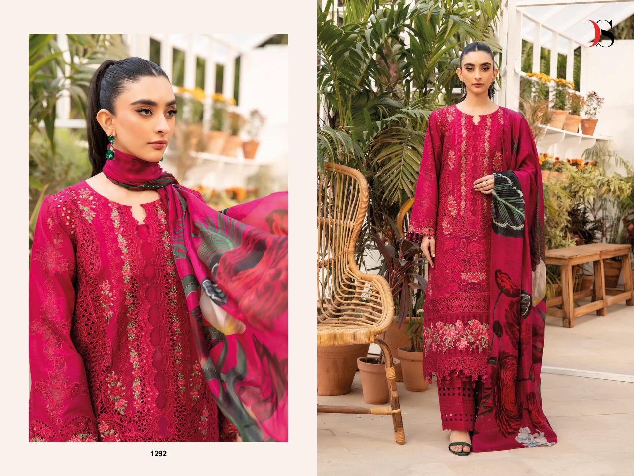 Deepsy Elaf Luxury Lawn 25 Vol 2 catalog wholesale pakistani suits