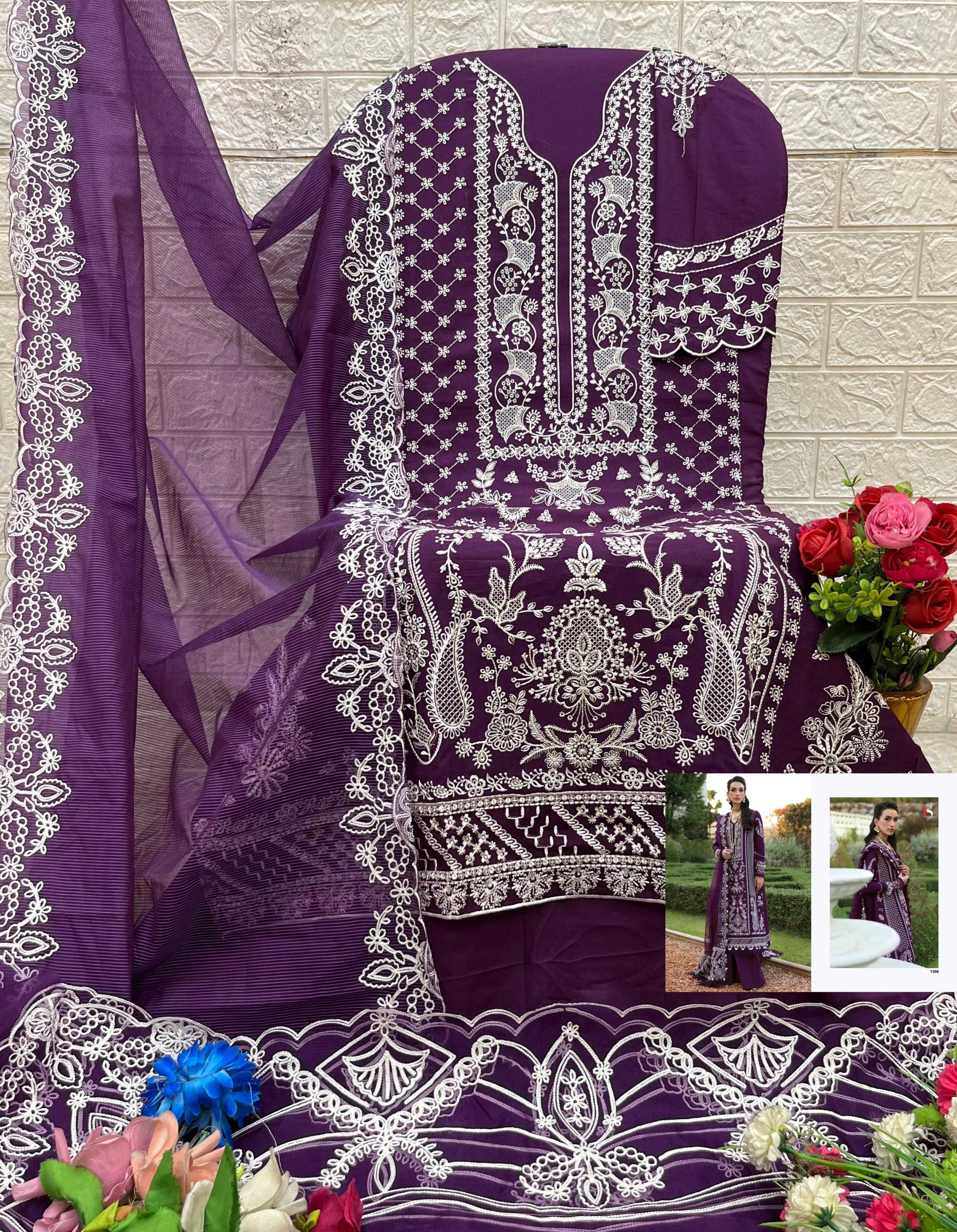 Deepsy Maria B Premium Embroidered 25 vol 3 Catalog wholesale pakistani suits near me