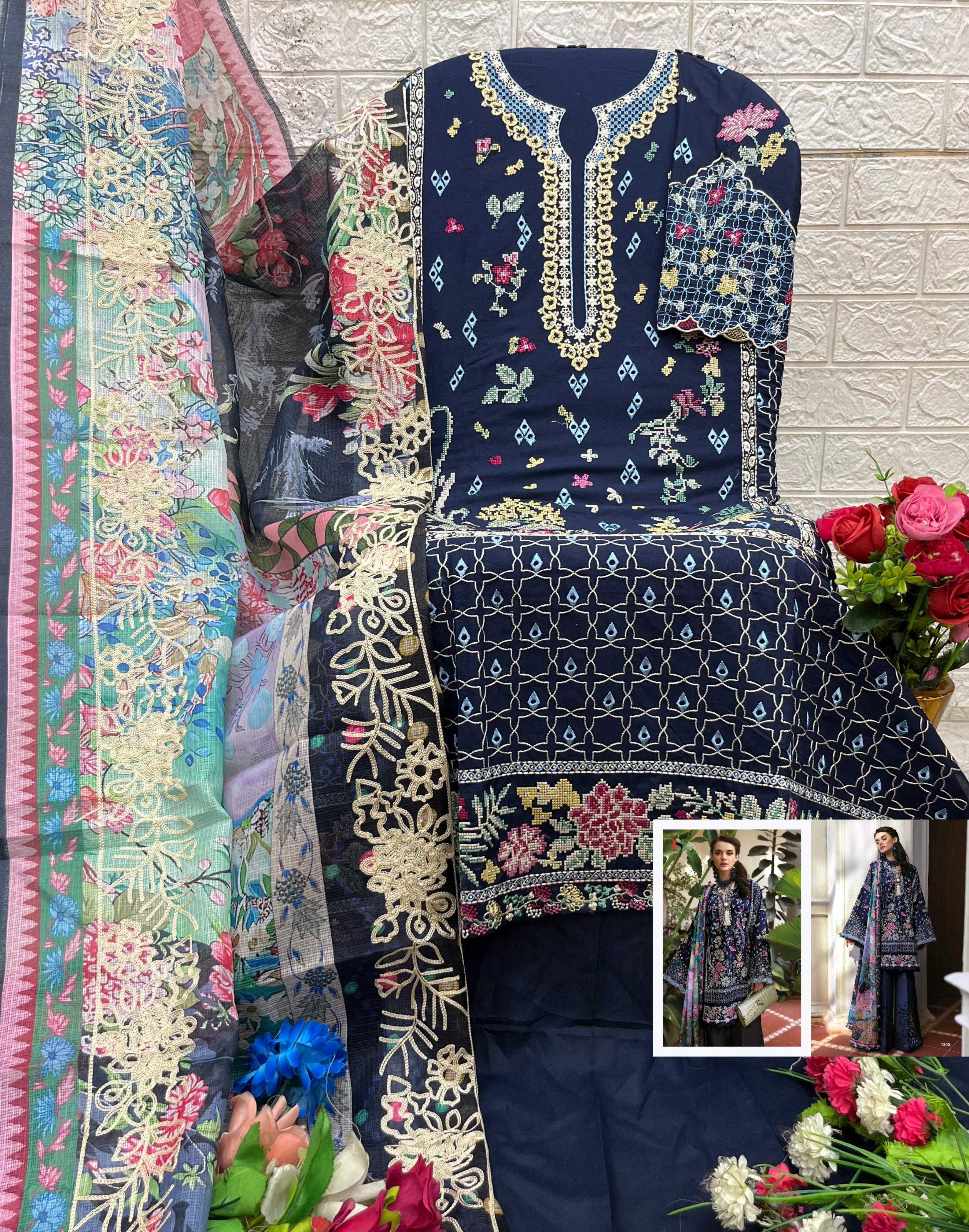 Deepsy Maria B Premium Embroidered 25 vol 3 Catalog wholesale pakistani suits near me