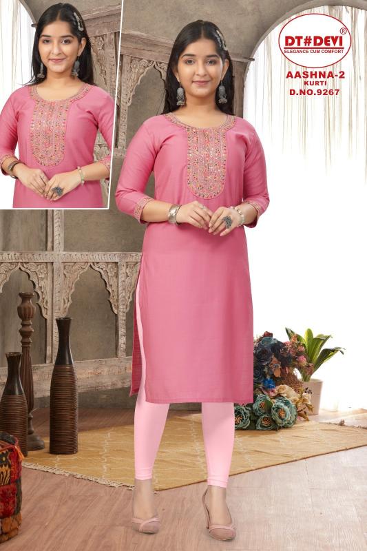 Dt Devi Aashna vol 2 9267 catalog kids wear wholesaler ads