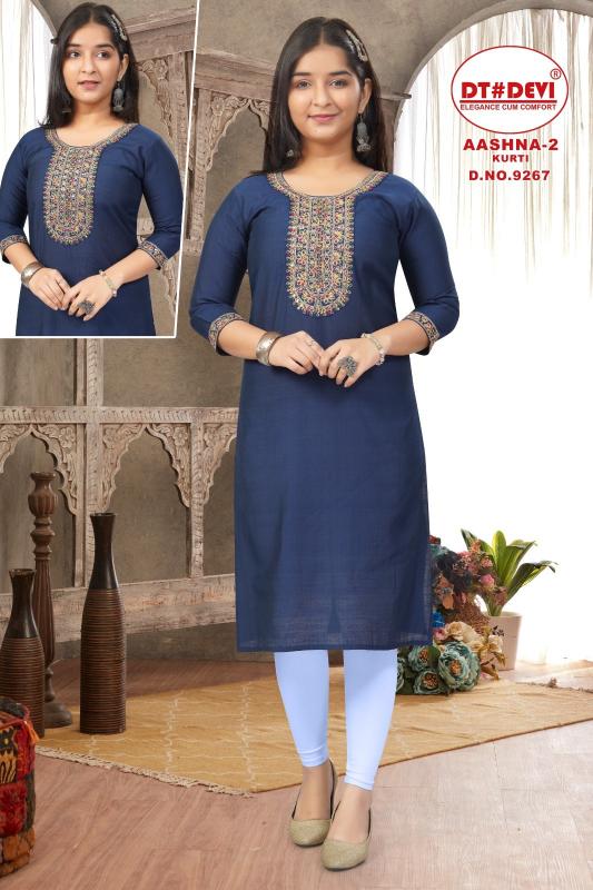 Dt Devi Aashna vol 2 9267 catalog kids wear wholesaler ads