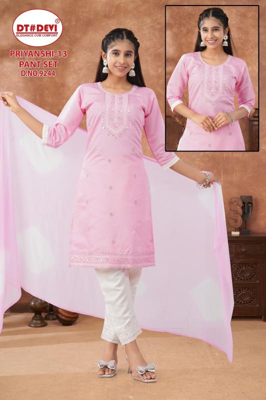 Dt Devi Priyanshi vol 13 9244 Catalog kids wear wholesale in pune