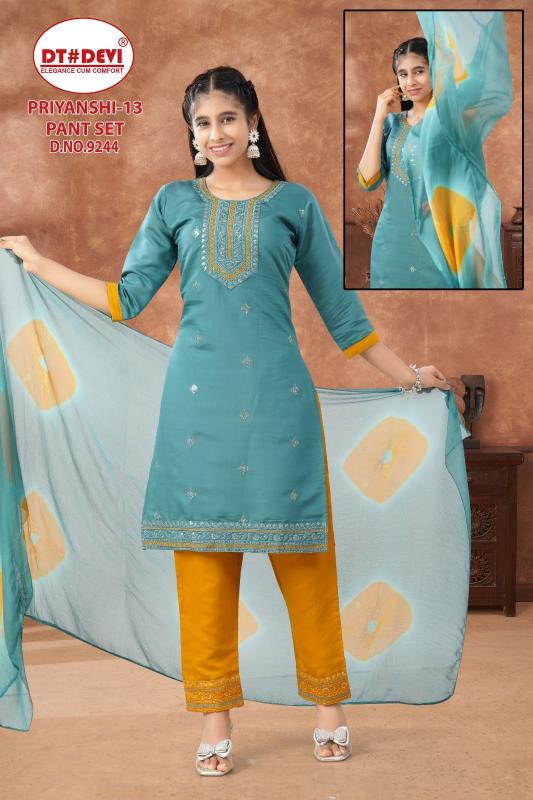 Dt Devi Priyanshi vol 13 9244 Catalog kids wear wholesale in pune