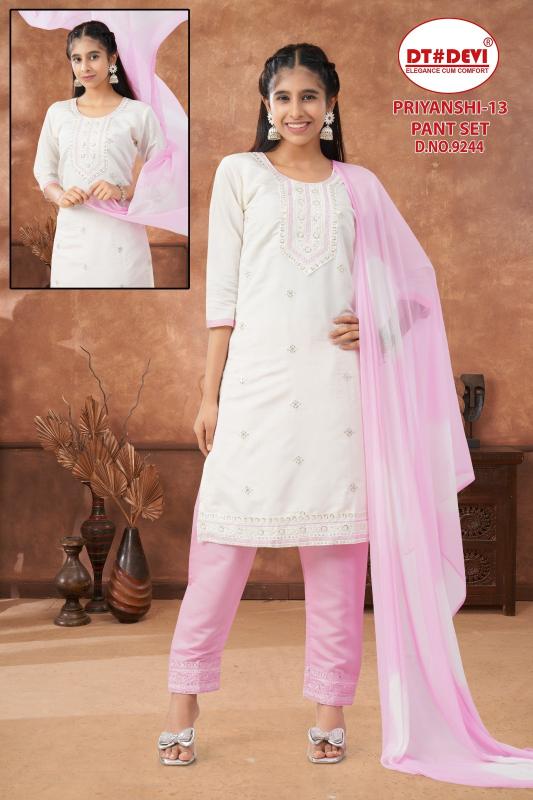 Dt Devi Priyanshi vol 13 9244 Catalog kids wear wholesale in pune