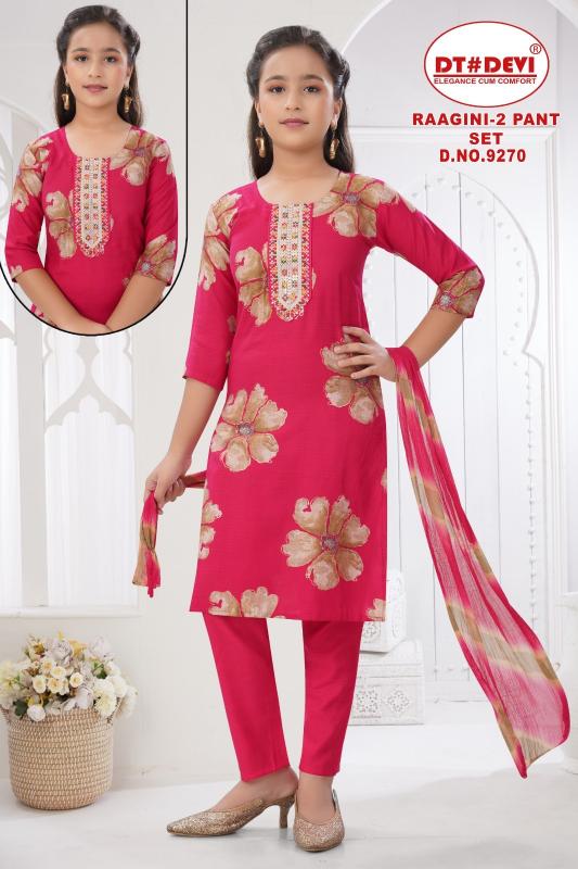 Dt Devi Raagini vol 2 9270 catalog kids wear wholesaler in near serampore