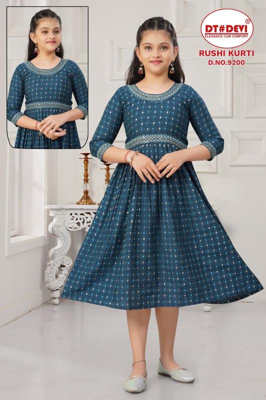 Dt Devi Rushi 9200 catalog kids wear wholesalers in tirupur