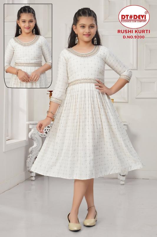 Dt Devi Rushi 9200 catalog kids wear wholesalers in tirupur