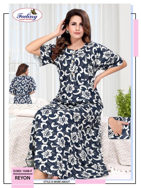 Feeling 1048 A to F catalog ladies night dress