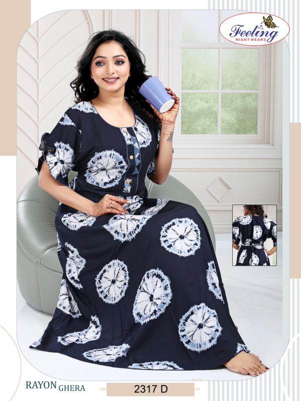 Feeling 2317 A to F catalog gown nighty