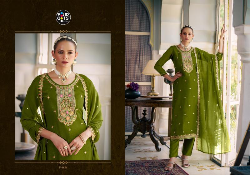 Fourdots Madiha catalog wholesale dress material suppliers in ahmedabad