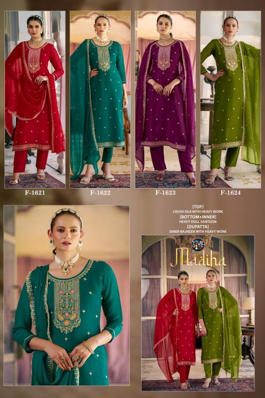 Fourdots Madiha catalog wholesale dress material suppliers in ahmedabad