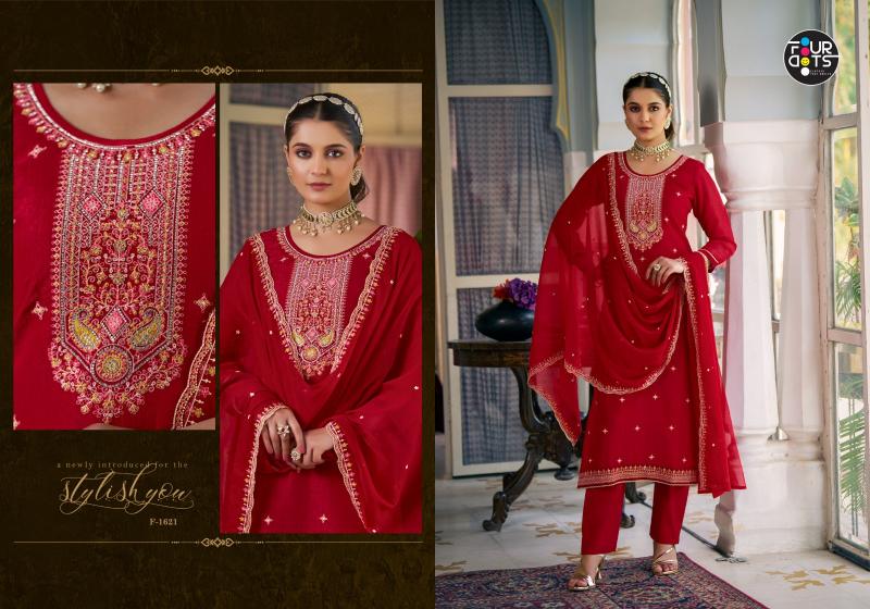 Fourdots Madiha catalog wholesale dress material suppliers in ahmedabad