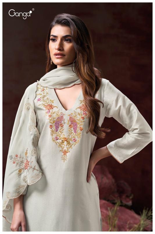 Ganga Amvi 3153 catalog salwar kameez wholesale surat gujarat