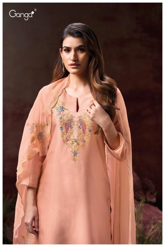 Ganga Amvi 3153 catalog salwar kameez wholesale surat gujarat
