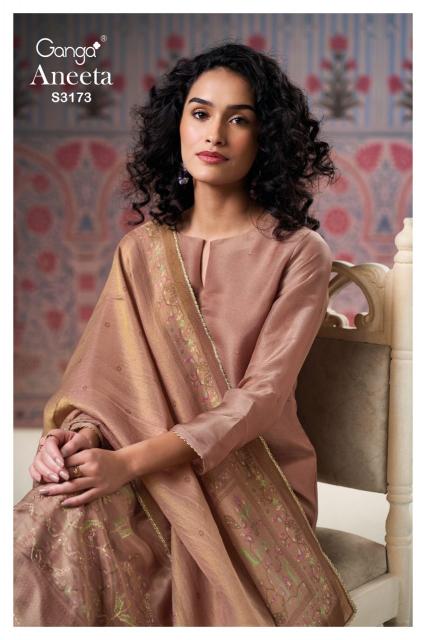 Ganga Aneeta 3173 catalog online wholesale salwar kameez cod avaliable