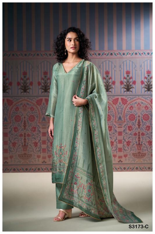 Ganga Aneeta 3173 catalog online wholesale salwar kameez cod avaliable