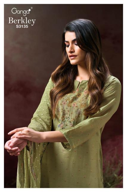 Ganga Berkley 3135 catalog salwar kameez wholesale ahmedabad