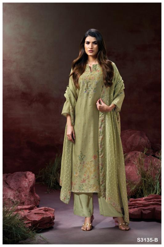 Ganga Berkley 3135 catalog salwar kameez wholesale ahmedabad