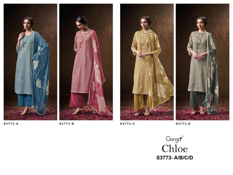 Ganga Chloe 3773 catalog best salwar kameez in surat