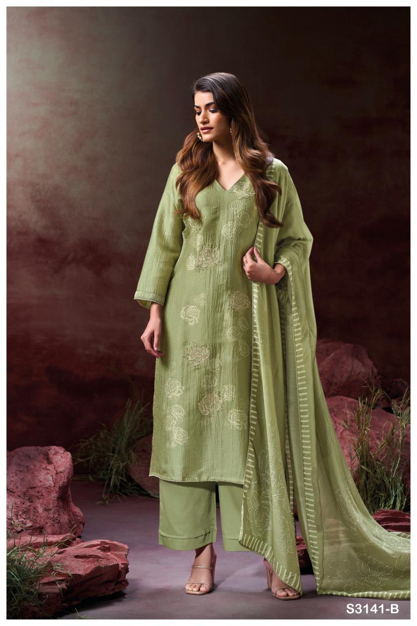 Ganga Ellahi 3141 catalog salwar kameez wholesale market in mumbai