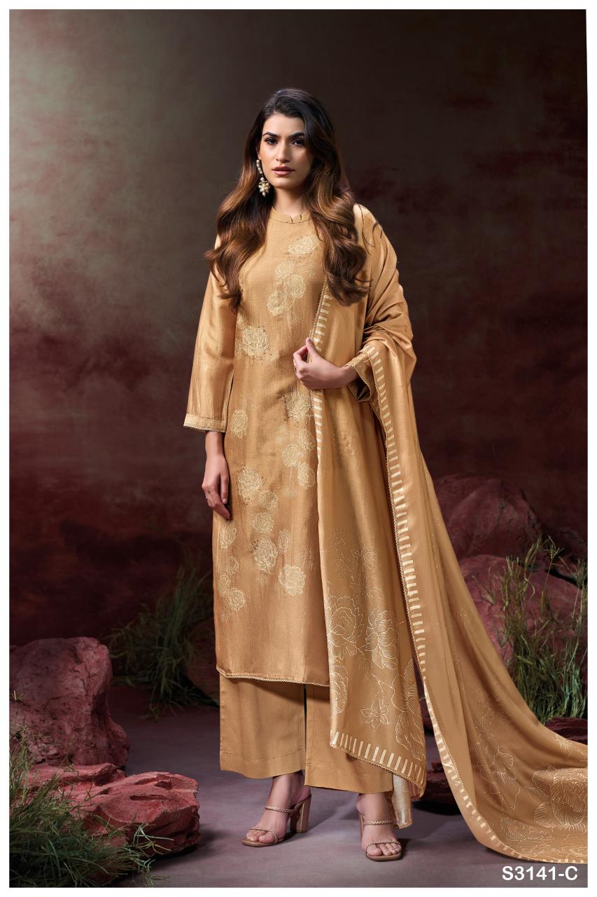 Ganga Ellahi 3141 catalog salwar kameez wholesale market in mumbai