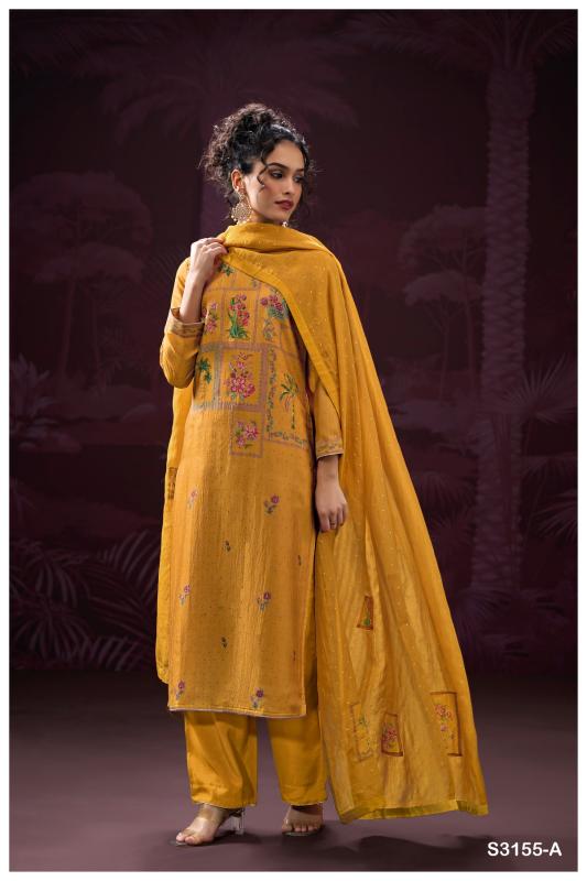 Ganga Gathika 3155 catalog cheap salwar kameez wholesale