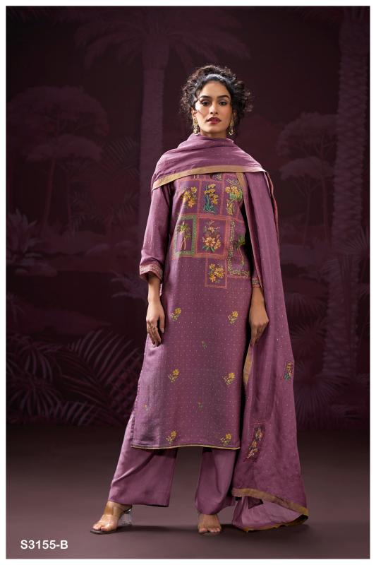 Ganga Gathika 3155 catalog cheap salwar kameez wholesale