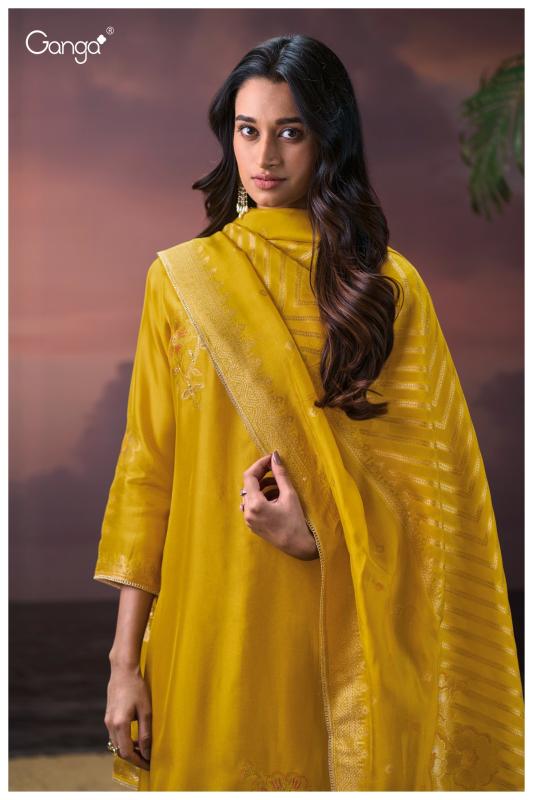 Ganga Himangi 3948 catalog wholesale salwar kameez market in kolkata