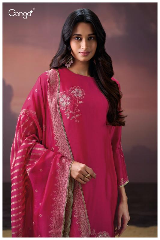Ganga Himangi 3948 catalog wholesale salwar kameez market in kolkata