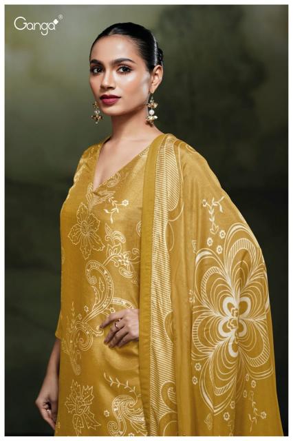 Ganga Hudaifa 3860 catalog wholesale salwar kameez surat