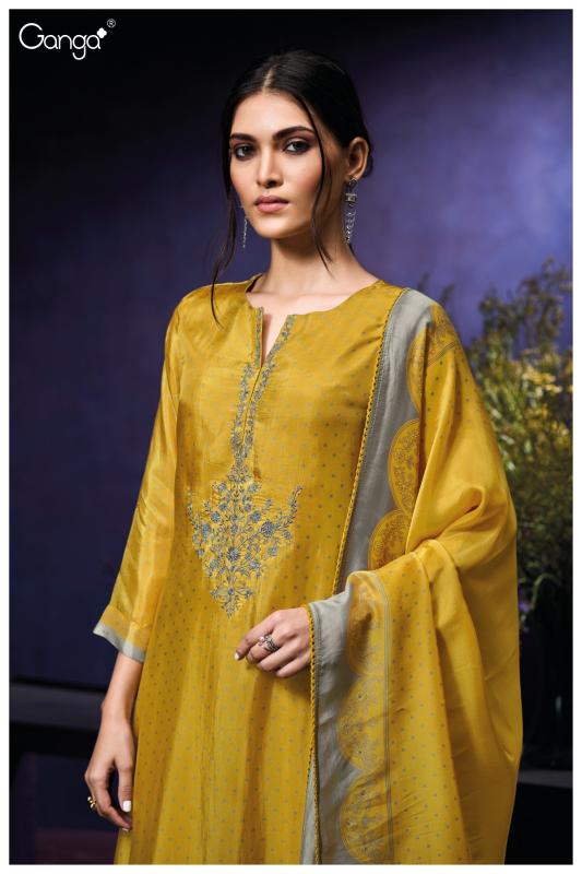 Ganga Jade 3890 catalog salwar kameez wholesaler in surat