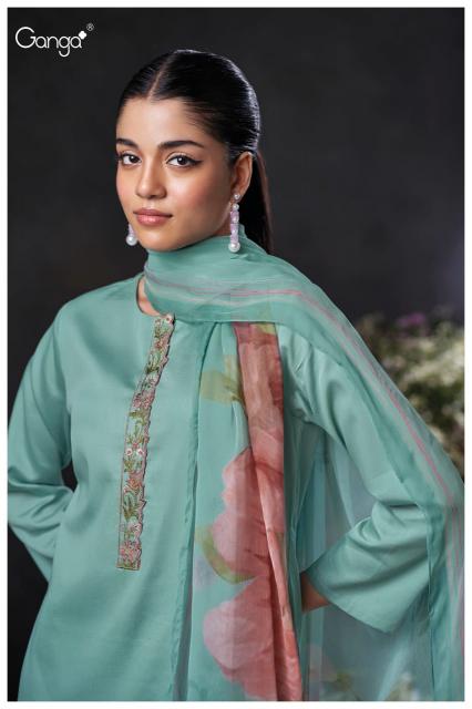 Ganga Jalyn 3740 catalog mumbai wholesale salwar kameez