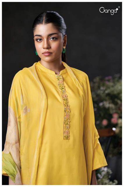 Ganga Jalyn 3740 catalog mumbai wholesale salwar kameez