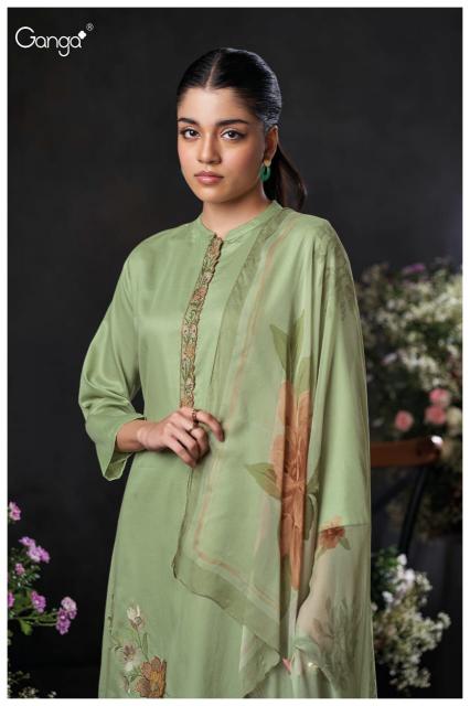 Ganga Jalyn 3740 catalog mumbai wholesale salwar kameez
