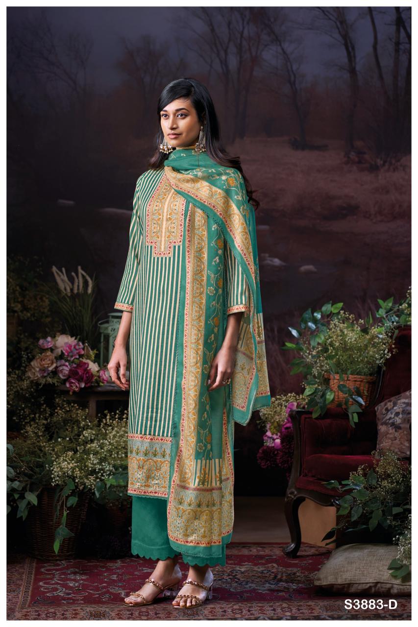 Ganga Josette 3883 catalog salwar kameez dealers in surat