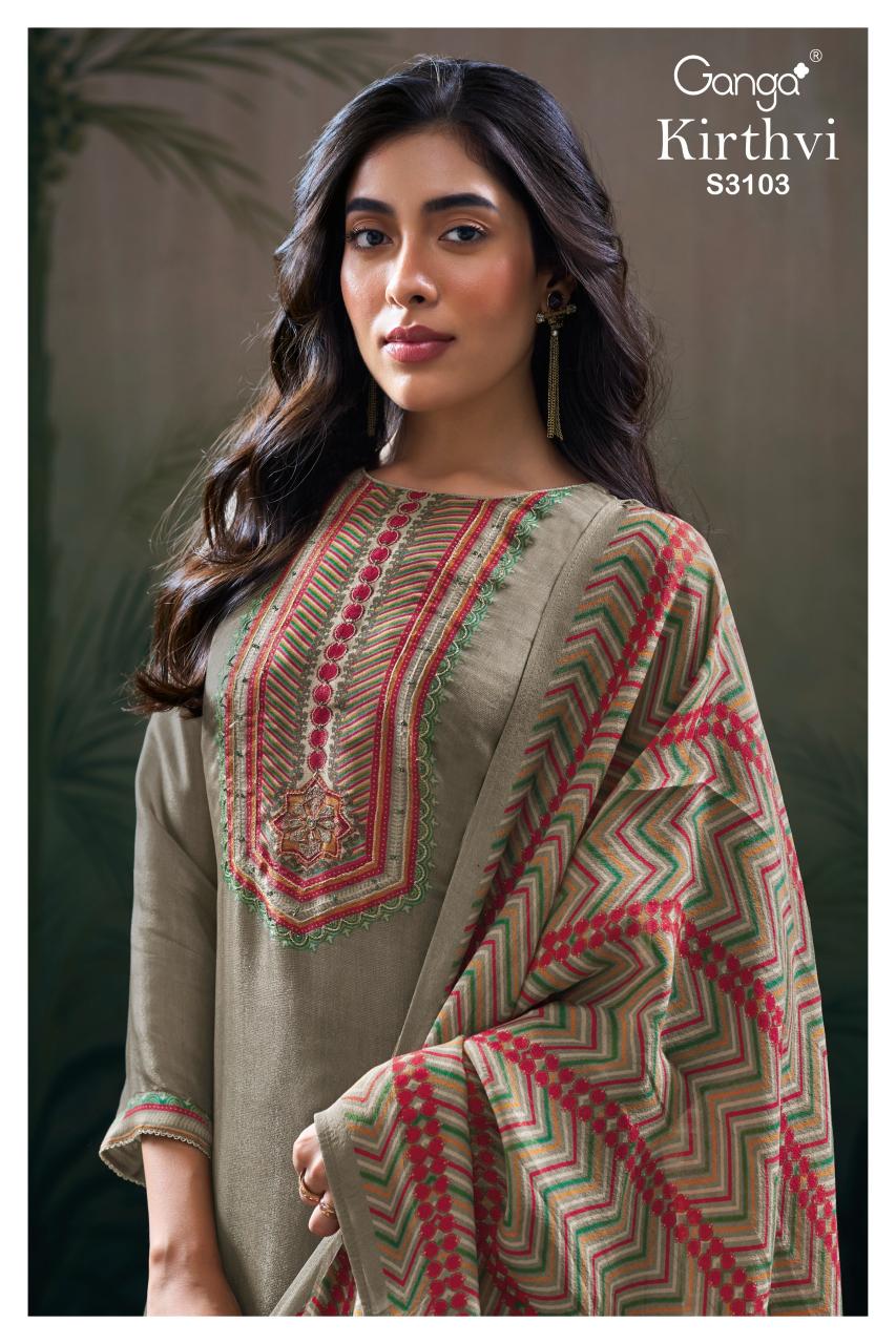 Ganga Kirthvi 3103 catalog wholesale salwar kameez online shopping india