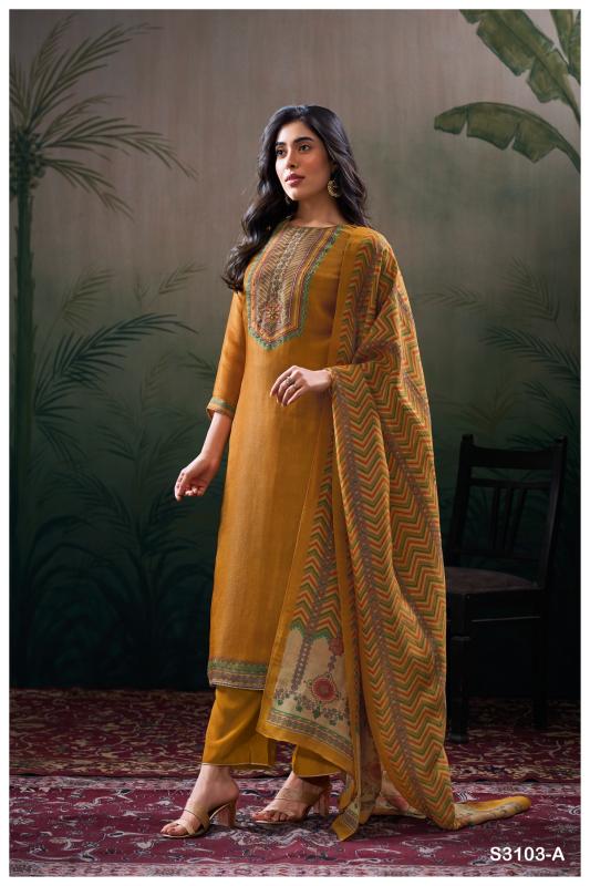 Ganga Kirthvi 3103 catalog wholesale salwar kameez online shopping india