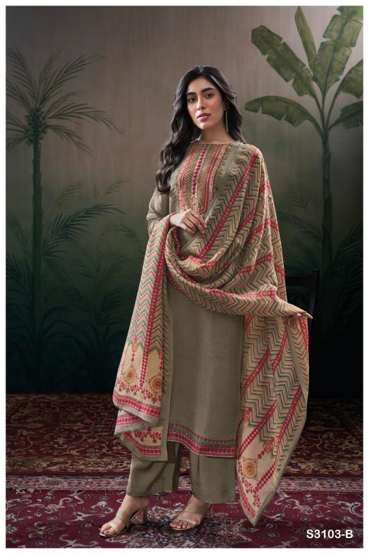 Ganga Kirthvi 3103 catalog wholesale salwar kameez online shopping india