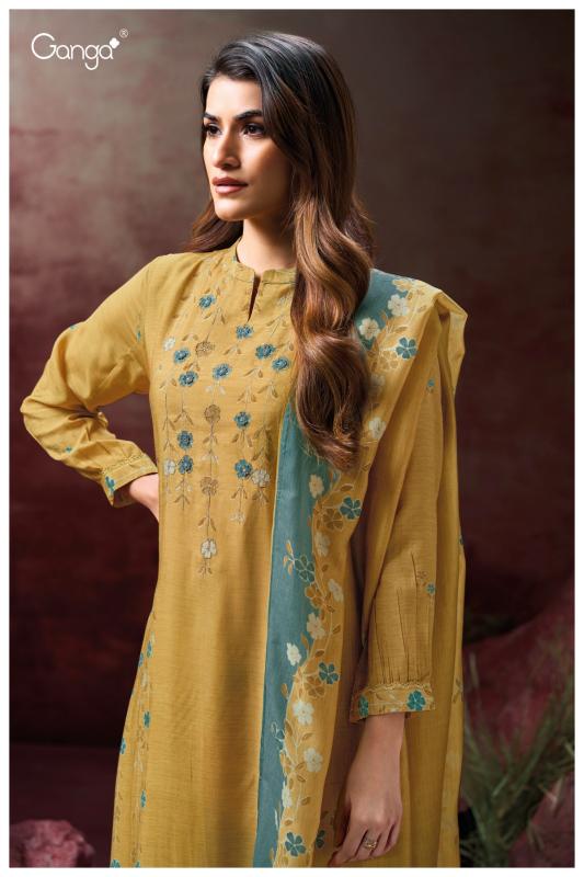 Ganga Krisa 3140 catalog salwar kameez surat india