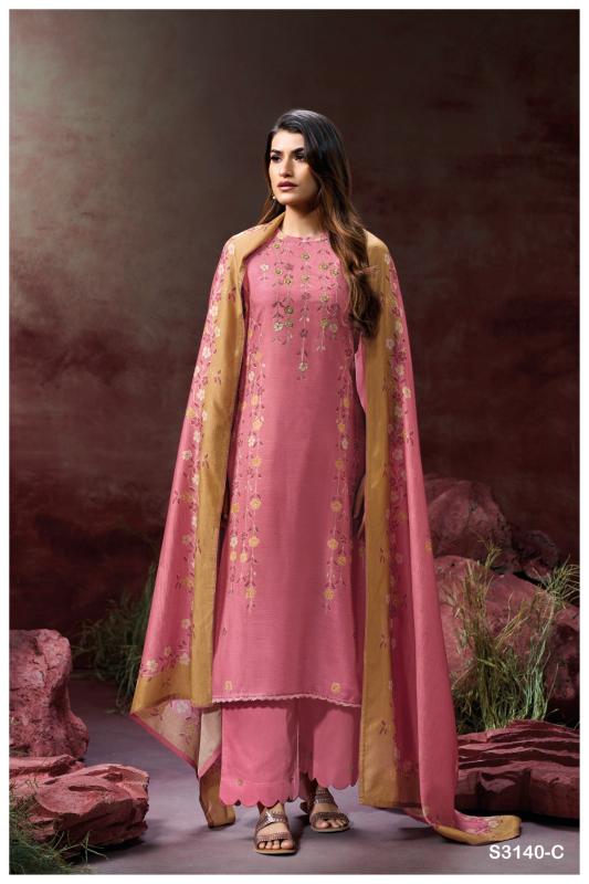 Ganga Krisa 3140 catalog salwar kameez surat india