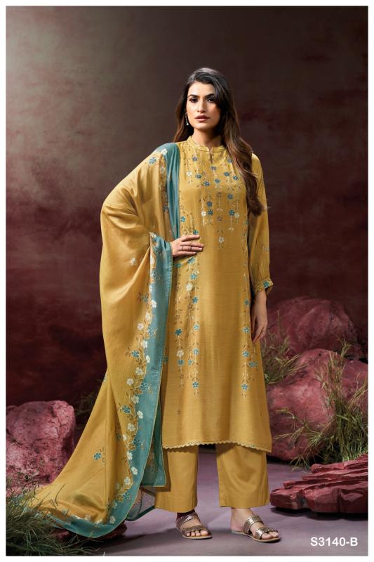 Ganga Krisa 3140 catalog salwar kameez surat india