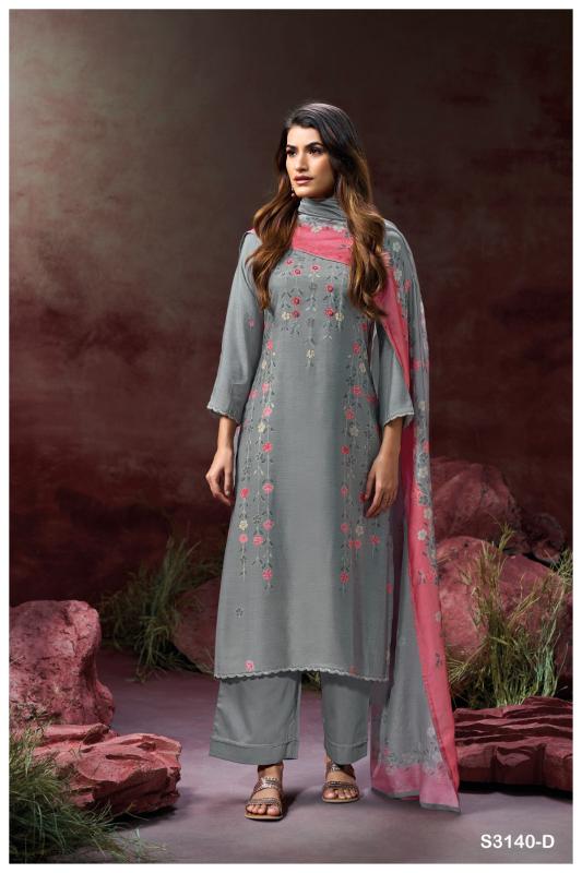 Ganga Krisa 3140 catalog salwar kameez surat india