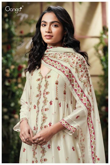 Ganga Melfey 3825 catalog salwar kameez wholesale surat gujarat