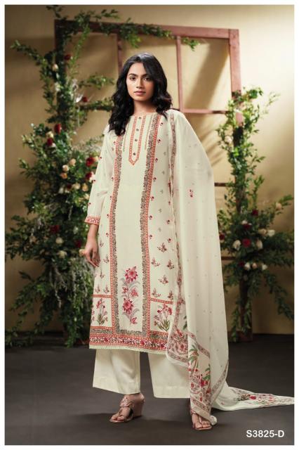 Ganga Melfey 3825 catalog salwar kameez wholesale surat gujarat